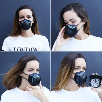 Youpin Q5S Električni Anti-haze Masko Proti Prahu Sterilizacijo Zaščita za Obraz Maska Zračni Filter Respirator za enkratno uporabo Usta Žarilna Masko