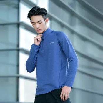Xiaomi moške graphene self-ogrevanje dolgo sleeved športnih t-shirt fitnes stretch cvet pesek smart toplote za shranjevanje obleko