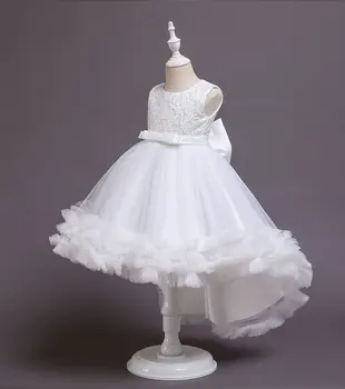 Novo Otroci Oblačila Princesa Obleko Zaostajajo Tutu Krila Dekle Povezavi Poročne Obleke Klavir Uspešnosti Božič Obleko Dekleta