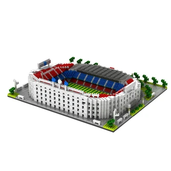 Zbiralec arhitekture nanobricks Camp Nou, Stadion Barcelona španija nogometni Klub city mikro diamond gradnik igrače darilo