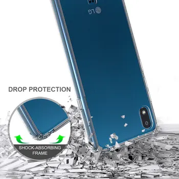 Za LG K20 2019 Primeru Shockproof Telefon Kritje Za LG K50 2019 Primeru Trdi Oklep Fundas Za LG Q60 Primeru LGK20 K 20 50 Zaščitna Nazaj