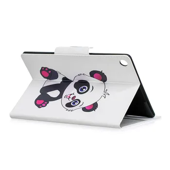 Novo Slim Tablični Primeru Za Huawei MediaPad M5 Panda Samorog Smart Stojalo Coer Za Huawei MediaPad M5 10.8 Primeru CMR-AL09 CMR-W09