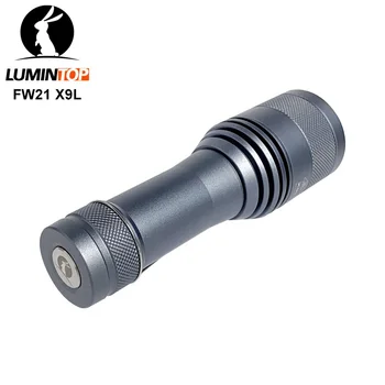 Lumintop FW21 X9L LED Svetilka SBT90.2 6500 LM Taktično Svetilko, Baklo Vrgel 810 Meter z 21700 Baterija za Športe na Prostem
