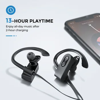 Mpow Plamen 2 IPX7 Vodotesne Slušalke Bluetooth 5.0 Brezžične Slušalke 13H Dolžina Šport Slušalke Za Iphone X 7 Huawei Xiaomi