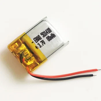 501418 3,7 V 80mAh Litij-Polimer LiPo Baterija za Polnjenje Li celice Za Mp3, GPS pametno gledati bluetooth zvočnik slušalke slušalke