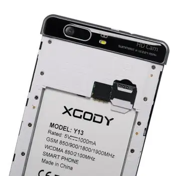 Original XGODY y13 baterije 3200mah 3.8 V za XGODY Y13 6.0 palčni na MTK MT6580 Quad Core Mobilni Telefon-brezplačna dostava