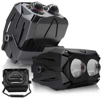 60 W Kvadratnih LED delovna Luč 12V Bela Rumena Projektor Objektiv Delovni luči za Vožnjo Avtomobila 4WD ATV SUV UTV motornega kolesa 4X4 Auto Offr