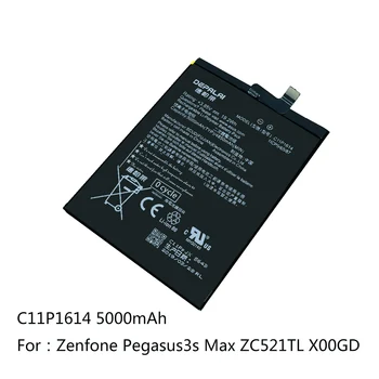 C11P1611 C11P1614 C11P1706 C11P1805 Baterija Za ASUS Zenfone3 Max Z3 Pro Pegasus3 3s X008 ZC521TL M1 M2 X01AD ZB632KL X00TDB