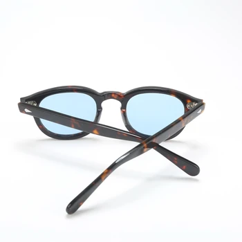 Johnny Depp Polarizirana Sončna Očala Moški Ženske Lemtosh Slog Z Ohišjem&Box Luksuzne Blagovne Znamke Oblikovalec Sončna Očala Za Moški Ženski Oculos