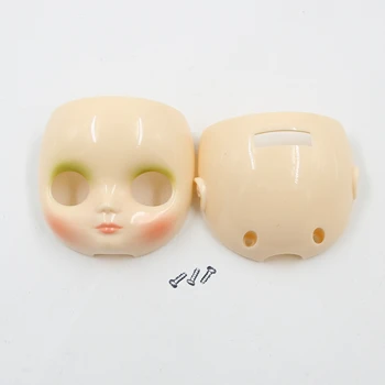 Samo za middie blyth lutka(20 cm, 1/8) faceplate bela koža naravne kože obraza