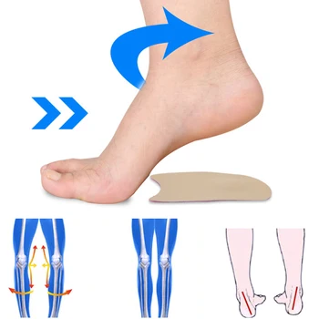 2Pcs Flatfoot Orthotics Vložek V Osmih Toe Foot Ortopedije Varus Pravilno čevlji Vložek XO Tip Noge Ortopedije Čevlji Pad Z57301