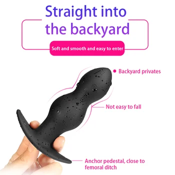 S/M/L analni igrače za ženske Moški Brezžični Daljinski analni vibrator prostate massager seks orodja za homoseksualnih moških orodja za moške muca