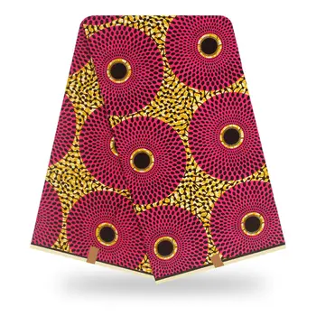 Novo pravi vosek 2019 visoke kakovosti africain tiskanja tkanine afriške tkanine tissu vosek ankara pravi afriški ankara tkanine
