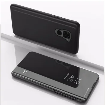Za Moto E7 Plus Primeru 2020 Luksuznega Usnja Flip primerom Ogledalo Za Motorola Moto E7 Plus e7plus Telefon Primerih usnja kritje Fundas