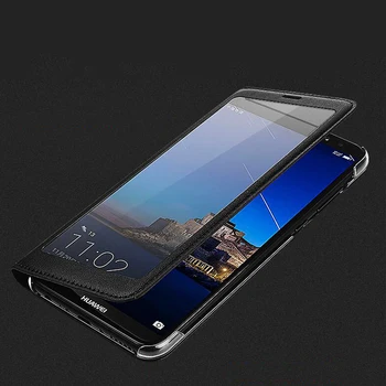 Huawei mate 10 lite Primeru polni pogled okno pokrovček fundas za huawei nova 2i / Mate 10 Lite original 5.9 palčni pametni telefon primeru