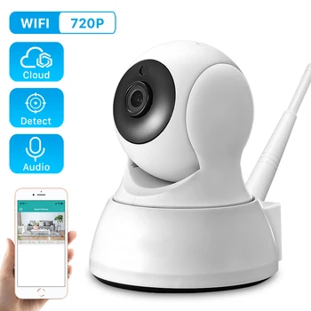 HD 720P Home Security IP Kamere SD dvosmerni Audio Brezžična Mini Kamera 1MP Night Vision CCTV WiFi Kamera Baby Monitor iCsee