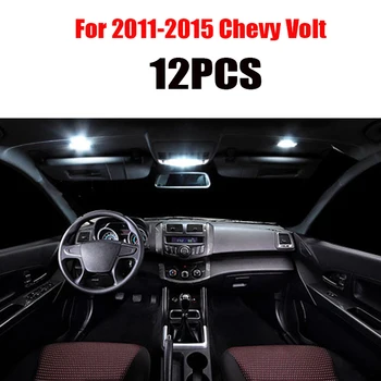 Za 2011-2019 Chevy Volt Bel avto dodatki Canbus Napak LED Notranjosti Branje Svetlobe Svetlobni Kit Zemljevid Dome Licence Lučka