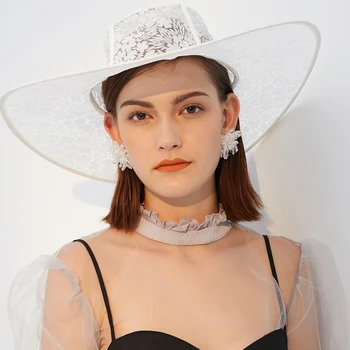 Vila cvet uhani temperament moda Sen serije umetno kristali, uhani ženski uhani