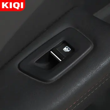 KIQI 7Pcs/Set ABS Chrome Avtomobilska Vrata, Okna Preklopite Dvigala Gumb Kritje Trim za Jeep Renegade 2016 2017 2018 2019 2020 Dodatki
