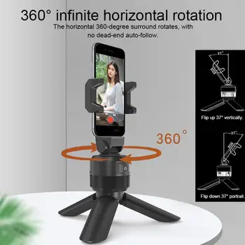 Prenosni 360-Stopinjski Zasuk Smart Obrazov Predmet Selfie Palico Stojalo Prenosni Živo Stojalo Držalo Za Telefon Drodshipping