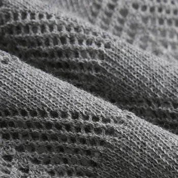 Jeseni, Pozimi Ženske Reverzibilna Pulover puloverju 2020 Pletene Votlih Iz Gumb vrhovi priložnostne Pletenine pulover za ženske Potegnite Femme