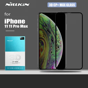 Nillkin za iPhone 11 11 Pro Max Stekla CP+ Max 3D Polno Kritje Kaljeno Steklo HD Zaščitna Zaščitnik Zaslon za iPhone 11 Pro Max