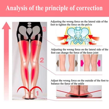 KOTLIKOFF Silikonski Gel Vložki za Stopala Lajšanje Bolečin Čevlji Vstavite Ortopedskih O/X Tip Nogo Znotraj Zunaj Noge Popravljanje Blazine