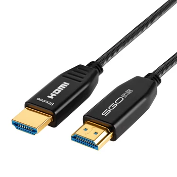 Vlakna, Optični Kabel HDMI 2.0 4K 60hz LOKA HDCP2.2 HDMI moški-moški Kabel HDR za PS4 HD TV Box Projektor 1 2 3 5 8 10 12 15 35 m