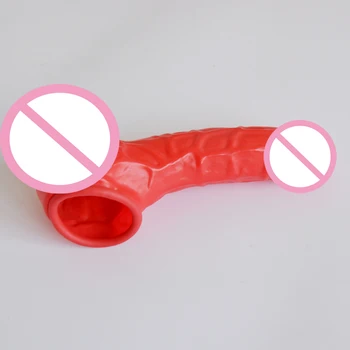 Naravni fetiš kondom iz lateksa penis tulec eksotičnih dodatki