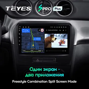 TEYES SPRO Plus Za Suzuki Vitara 4 - 2018 Avto Radio Večpredstavnostna Video Predvajalnik Navigacija GPS Android 10 Št 2din 2 din dvd
