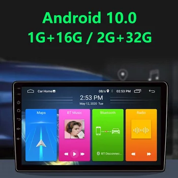 Android 10 Avto GPS multimedia player za Stare 1Mazda 6 2002-2008 Podporo volana Nadzor OBD2 Carplay DVR