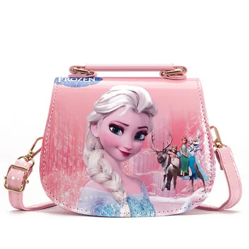 Disney princesa otrok pu messenger bag dekle Zamrznjeni rami Sofija torbici otrok, moda, nakupovanje vrečko