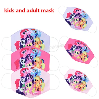 Samorog Ponija Maske Otroke in Odrasle Zaščitne Maske Hasbro Prah-Dokazilo Dihanje Anti-Fog Usta Masko otroške Maske Darila