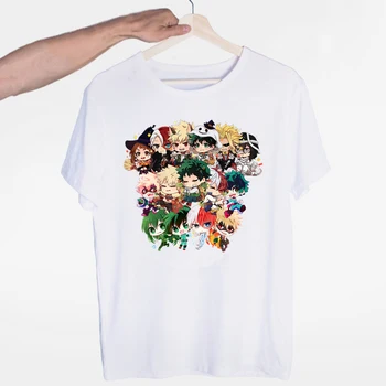 Ženske Boku Ni Junak Univerzami Anime T Shirt Moj Junak Univerzami T-Shirt Priložnostne Tshirt za Ženske Vrhovi Ženski Ulične Tees Majice