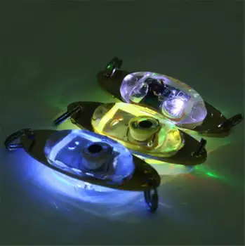 5pcs Ribolov LED Osvetljeno Vabe Flasher Bas Walleye Vab Attractant globokomorskih Rib LED Podvodna Noč Svetlobe Ribolov Vab