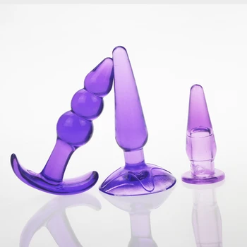 3pcs/Set Butt Plug sex igrače za ženske, moške erotične kroglice nočno življenje dvorišču G Spot Spodbujanje Analni čep izdelke, povezane s spolnostjo sextoys