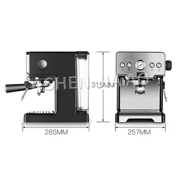 Espresso stroj CRM3605 iz Nerjavečega Jekla italijansko Kavo 15bar doma semi-automatic tip črpalke aparat za kavo 220v 1450W 1pc