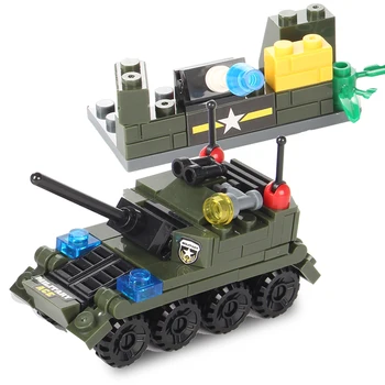 780 kos 8 v 1 Vojaški Tank Zrakoplova gradniki Posebni Policijski Tovornjak Oklepna Vozila Ustvarjalne Opeke Igrače Za Otroke