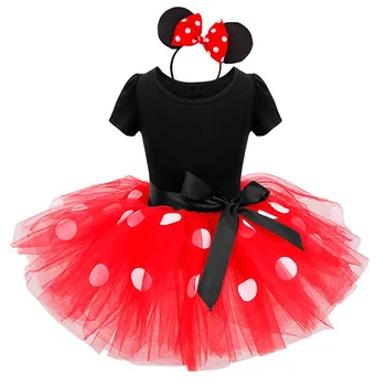 Baby Dekleta Minnie Mickey Obleko Otroci Mini Miške Kostum Malčka Otrok Stranka Rojstni Dan Balet Obleke Princess Obleke Poletje