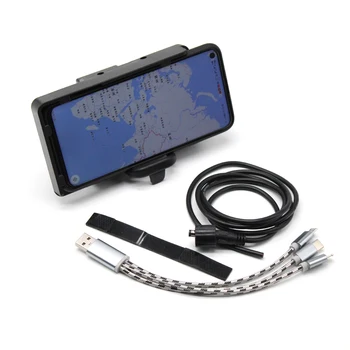 Polnilnik USB Nosilec za Telefon, Stojalo, Nosilec za Triumph Tiger 800 XCX/XRX 2016-2017 Tiger800 motorno kolo GPS Navigacijsko Ploščo