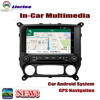 Avto Sistema Android 1080P LCD IPS Zaslon Za Chevrolet Chevy Silverado-2019 DVD Predvajalnik, GPS Navigacija
