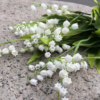 6pcs/veliko Umetne Svile Hyacinth Cvetje Z Listi Za Poročno Dekoracijo Ponaredek Cvetje Hyacinth Cvet Sobi Doma Vrt Dekor