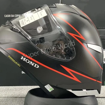 Poln Obraz Motoristična Čelada X14 Hondaa Mat Črna Čelada Jahanje Motokros Dirke Motobike, Čelada