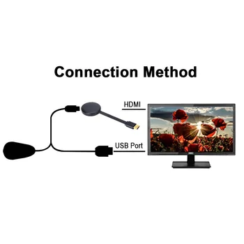 WiFi Zaslon HD Zrcaljenje Zaslona Ključ Sprejemnik Za Google 2 3 Chrome Crome Cast Cromecast 2 HDMI je združljiv TV Palico Video