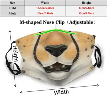 Maska Cheetah Obraz Cheetah Mačka Opazila Vložki Mozoljasti Mačji Obraz Živali Anthro Krznen Masko