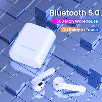 TWS V5.0 Bluetooth Slušalke Touch Kontrole HD Klic Brezžični Čepkov 500mAh Veliko Polnjenje Box 30 Ur predvajanja Glasbe Športne Slušalke