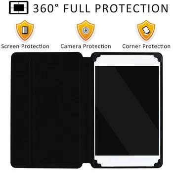 Tablični Primeru za Huawei MediaPad M1/M2//M3/M5/M6 Univerzalno Flip Shockproof Tablet PU Usnje Stojalo Kritje Primera + Prosti Pisalo