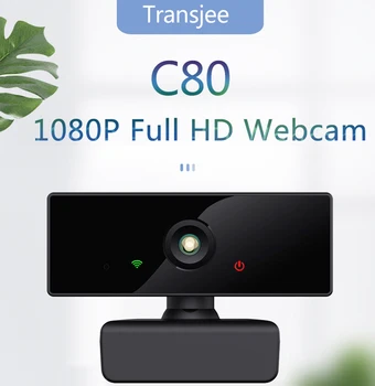 1080P Full Hd Spletna kamera z Mikrofonom, Prenosni RAČUNALNIK Desktop USB Vrtljiv Webcamera YouTube Video klicev, Snemanje Dela