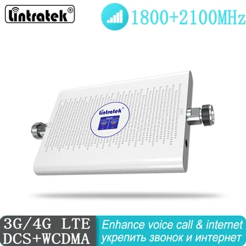 Signal Booster DCS 1800 2100 mhz 2G 3G Vmesnik UMTS Mobilni Ojačevalec Dual Band LTE DCS 3G WCDMA 2100 Mobilnega Vroče prodajo mobilnih