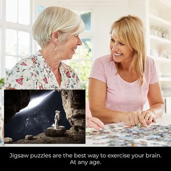 Jigsaw uganke 1000 kosov Sestavljanjem ugank, igrače za odrasle, otroke, otroke igre izobraževalne Igrače Prostor stronaut Puzzle Igrača Пазл #4